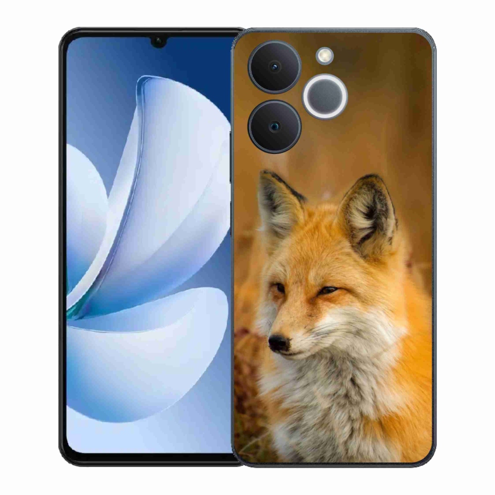 Gelový kryt mmCase na Realme Note 70T - liška