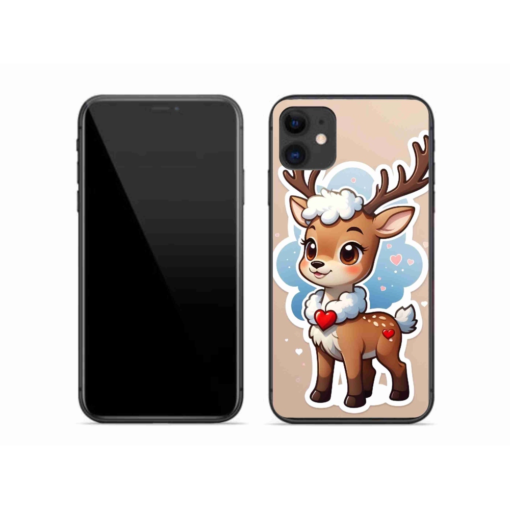 Gelový kryt mmCase na iPhone 11 - kreslený sob