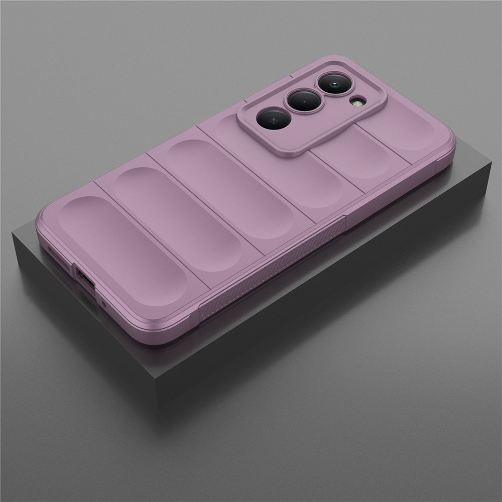 Rugg odolný gelový obal na Xiaomi Redmi 15 5G (169mm) - světlefialový