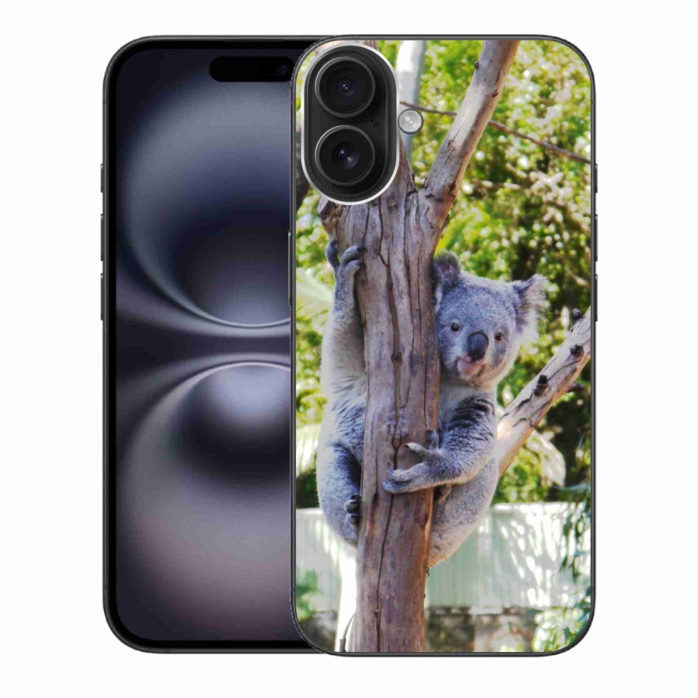 Gelový kryt mmCase na iPhone 16 Plus - koala