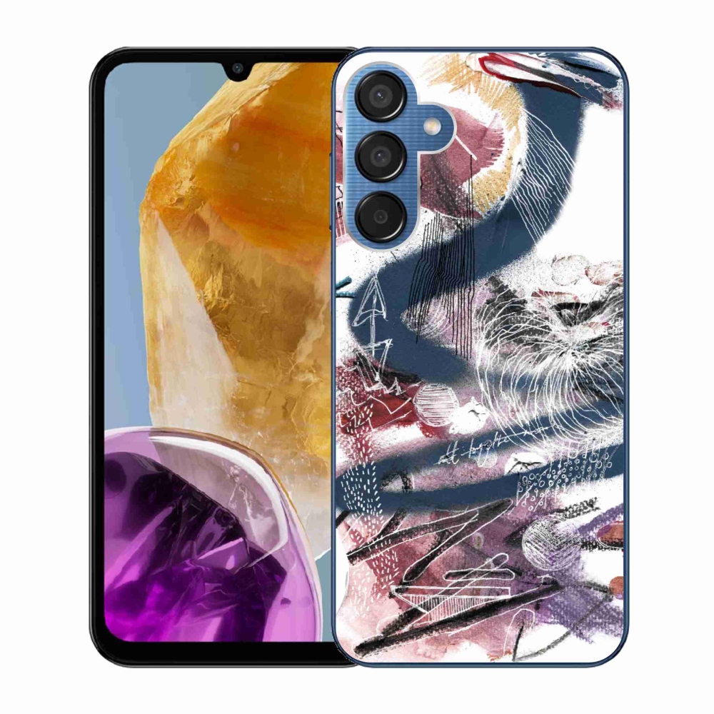 Gelový kryt mmCase na Samsung Galaxy M15 5G - abstraktní motiv 28