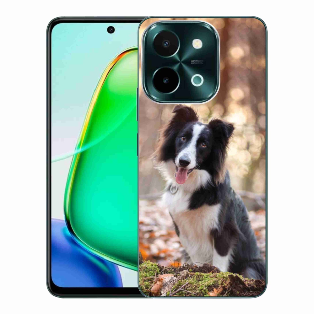 Gelový obal mmCase na Vivo Y28 - border kolie 1