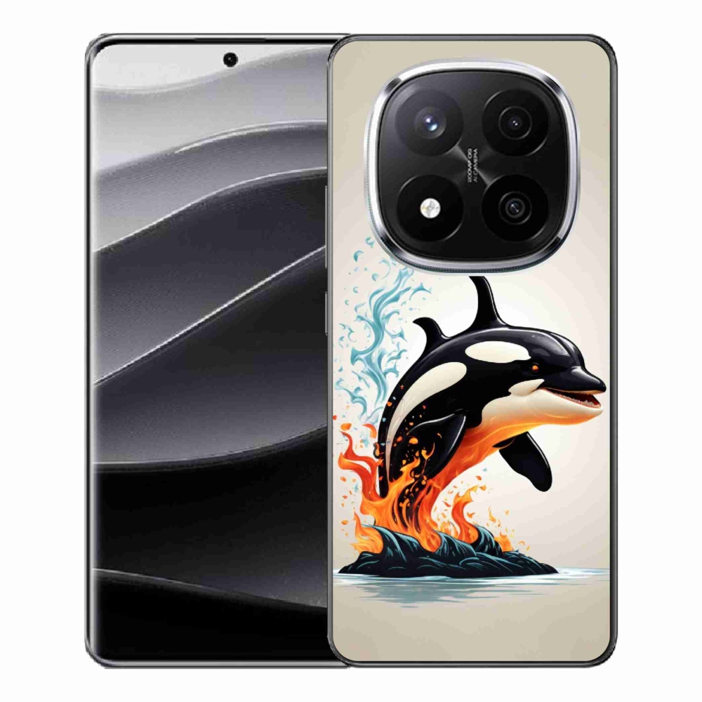 Gelový kryt mmCase na Xiaomi Redmi Note 14 Pro+ 5G - kosatka