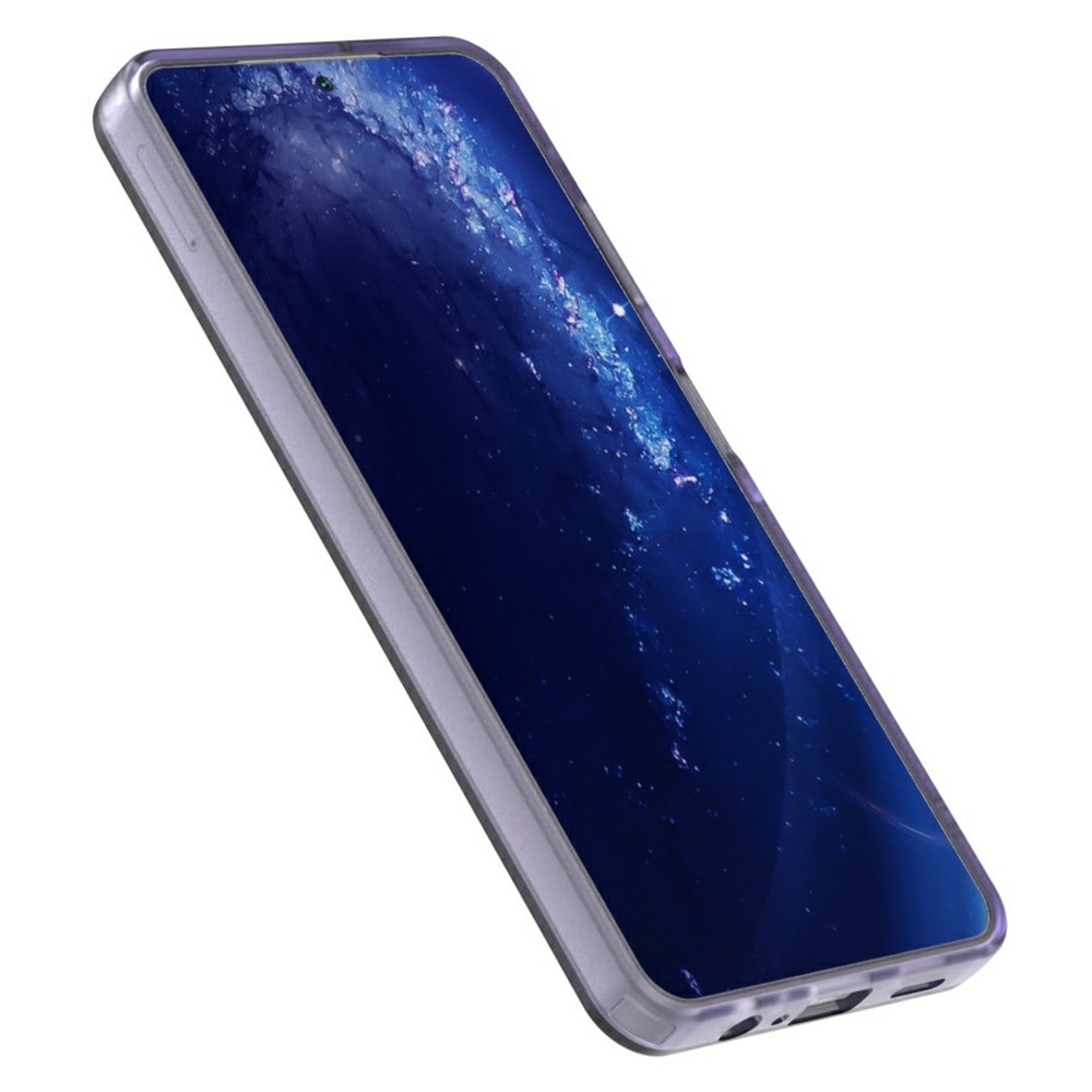 Candy gelový obal s MagSafe na Samsung Galaxy A06 4G - fialový