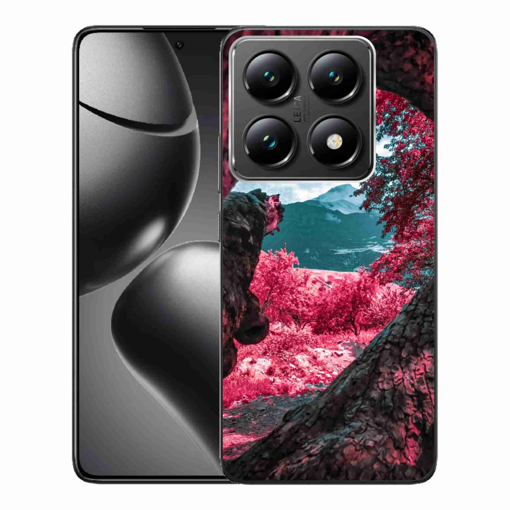 Gelový kryt mmCase na Xiaomi 14T Pro - výhled na hory