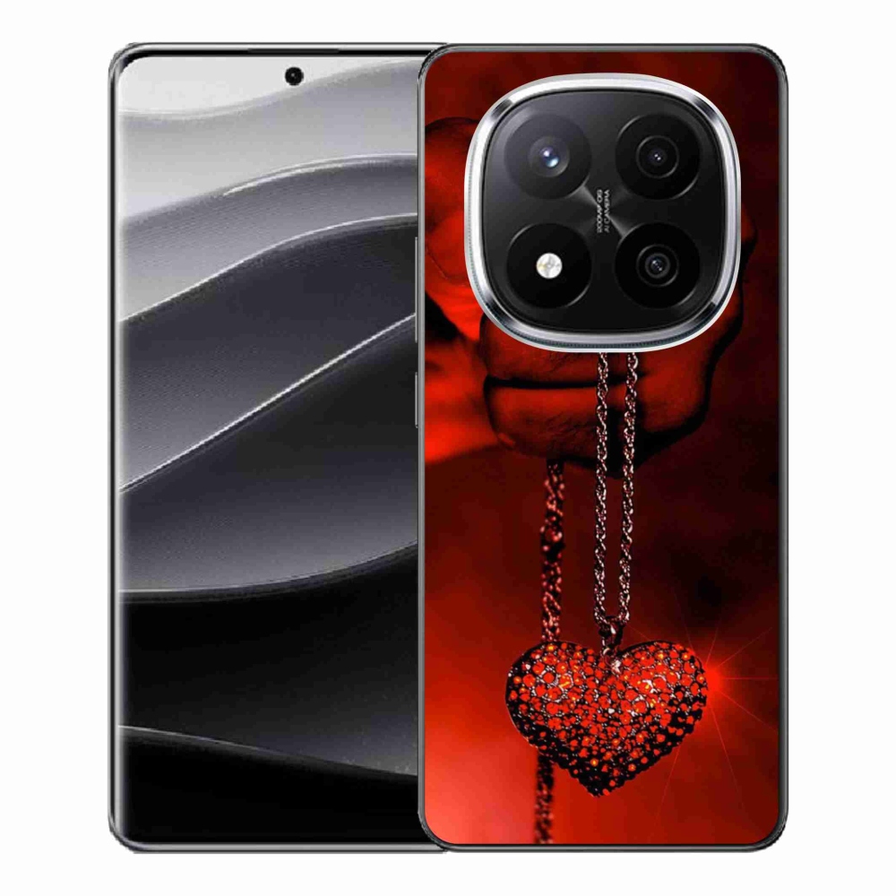 Gelový kryt mmCase na Xiaomi Redmi Note 14 Pro+ 5G - náhrdelník