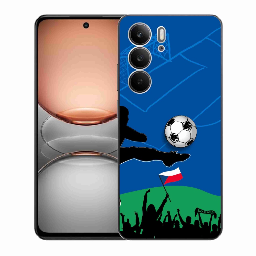 Gelový kryt mmCase na Realme C75 - fanoušci fotbalu