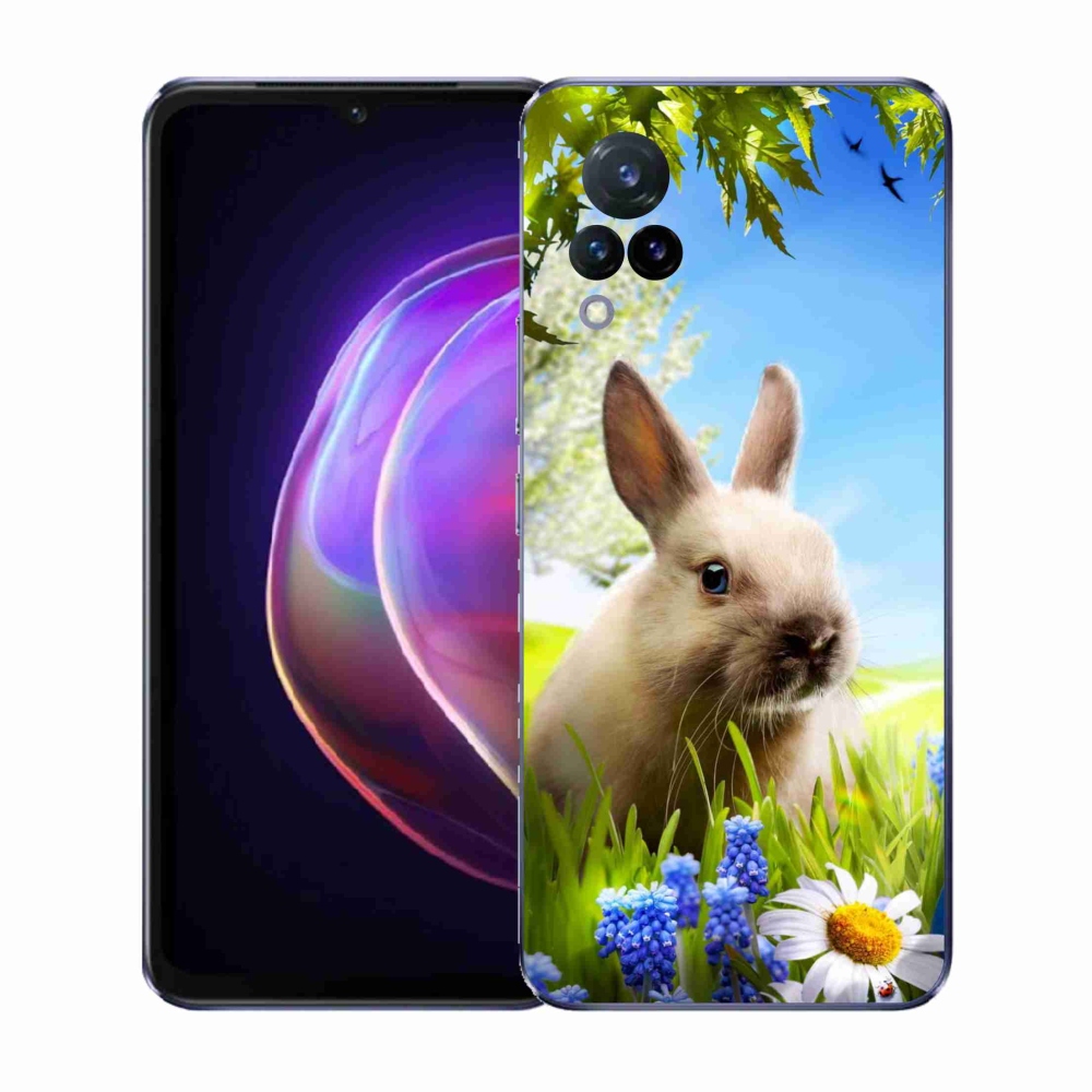 Gelový kryt mmCase na Vivo V21 4G/5G - zajíček