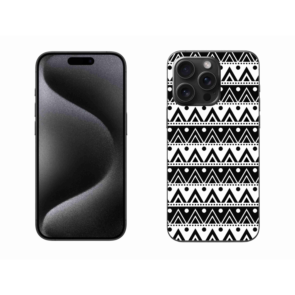 Gelový kryt mmCase na iPhone 15 Pro Max - abstraktní motiv 29