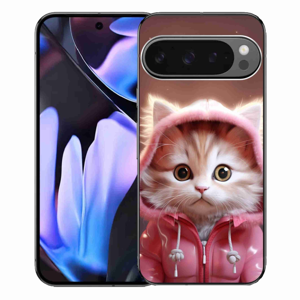 Gelový kryt mmCase na Google Pixel 9 Pro XL - roztomilé kotě 3