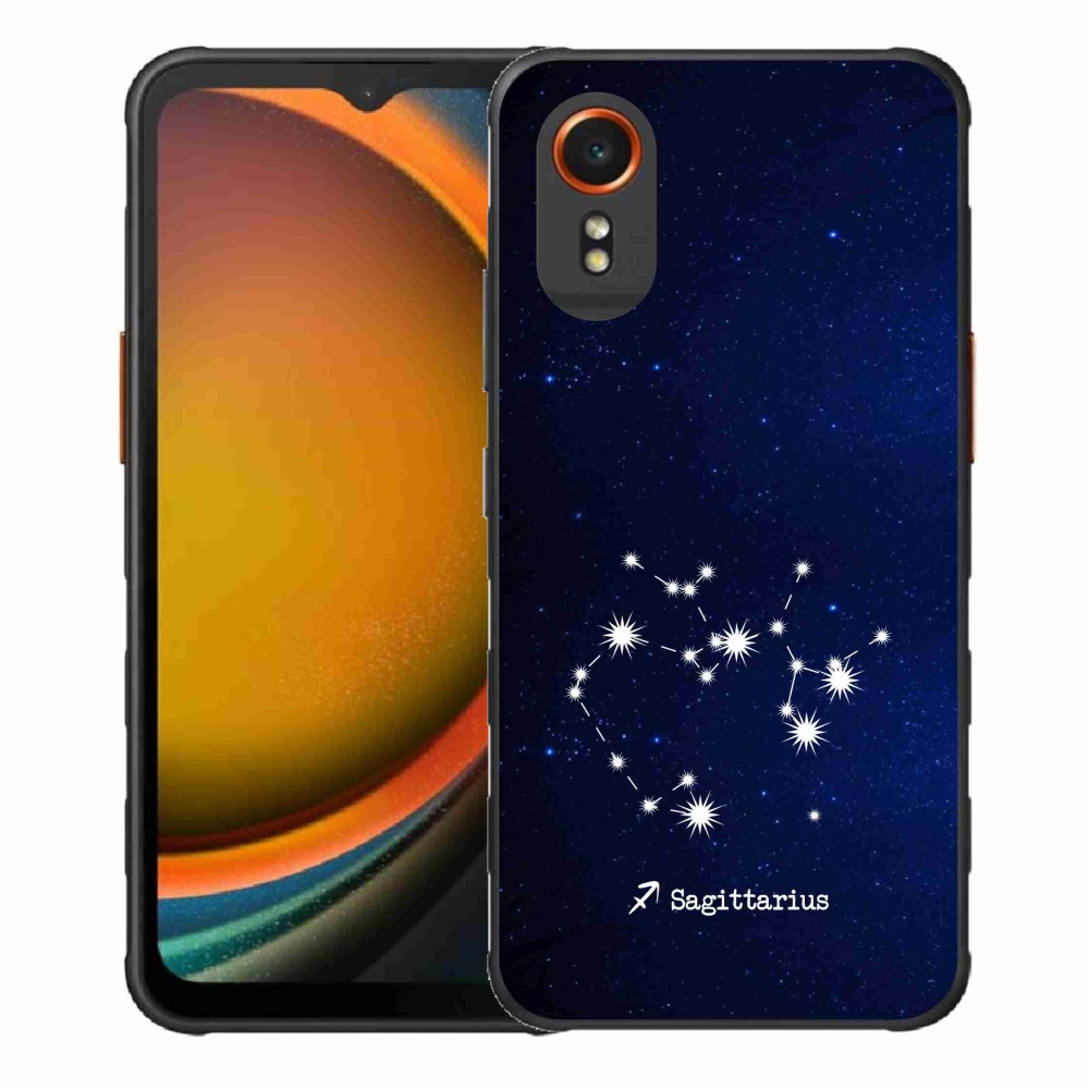 Gelový kryt mmCase na Samsung Galaxy Xcover 7 - souhvězdí Střelce