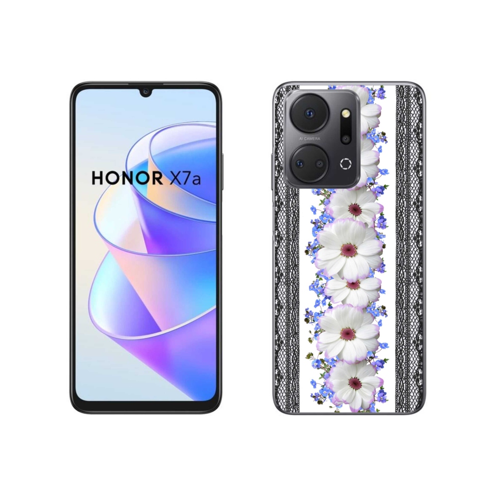 Gelový kryt mmCase na Honor X7a - květiny 8