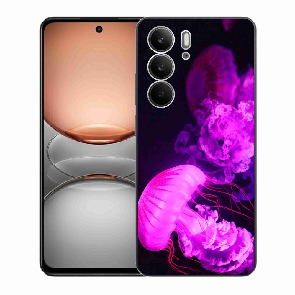 Gelový kryt mmCase na Realme C75 - medúza 1