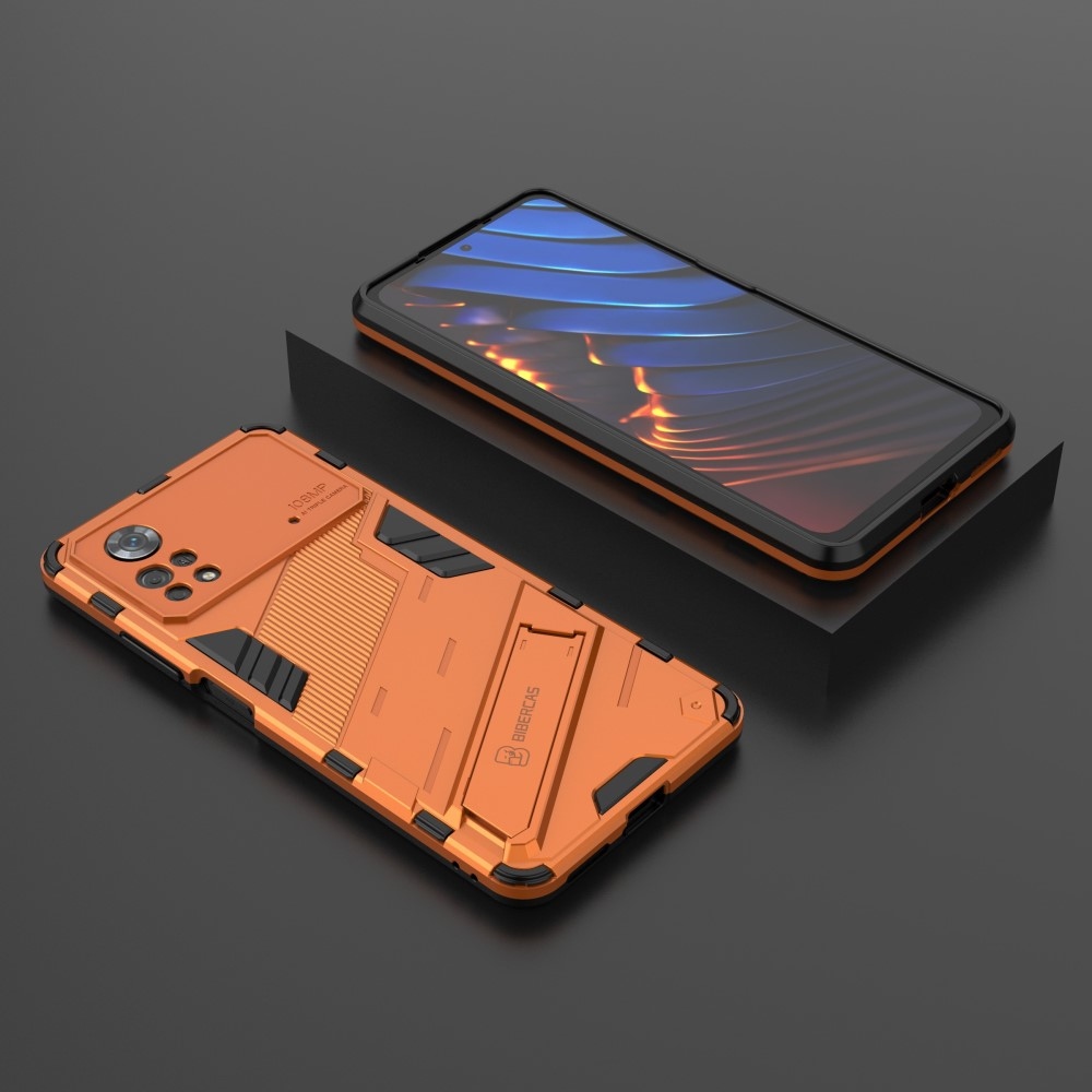 Armory odolný kryt na Xiaomi Poco X4 Pro 5G - oranžový