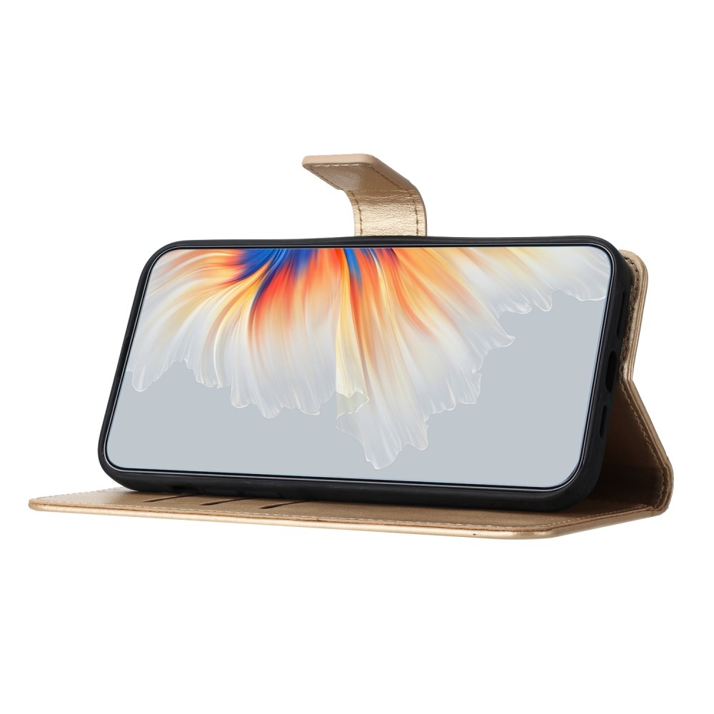 Mandala knížkové pouzdro na Xiaomi Redmi 13C 5G - zlaté