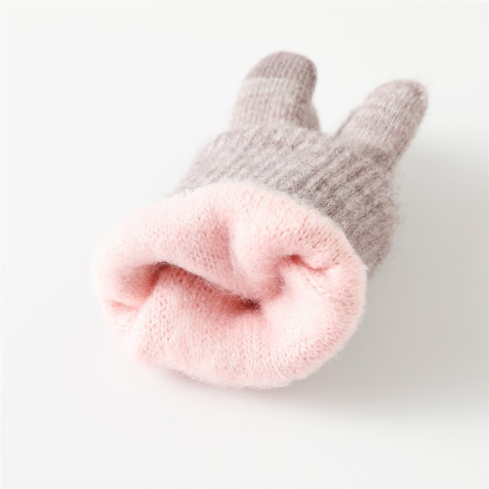Bear dámské dotykové zimní rukavice - růžové