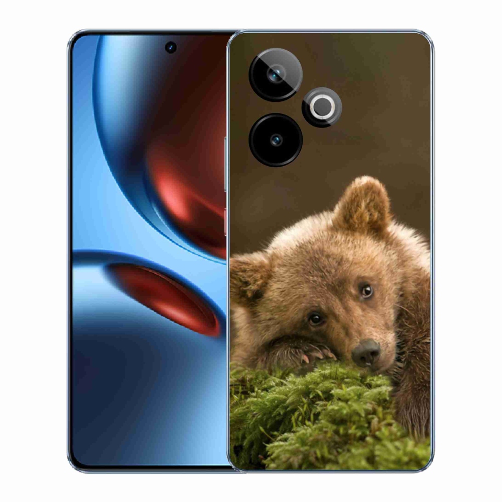 Gelový kryt mmCase na Realme GT 7 5G/GT 7T 5G - medvěd