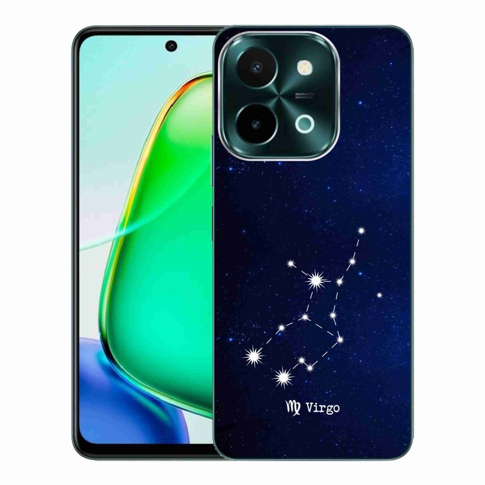Gelový kryt mmCase na Vivo Y28 - souhvězdí Panny