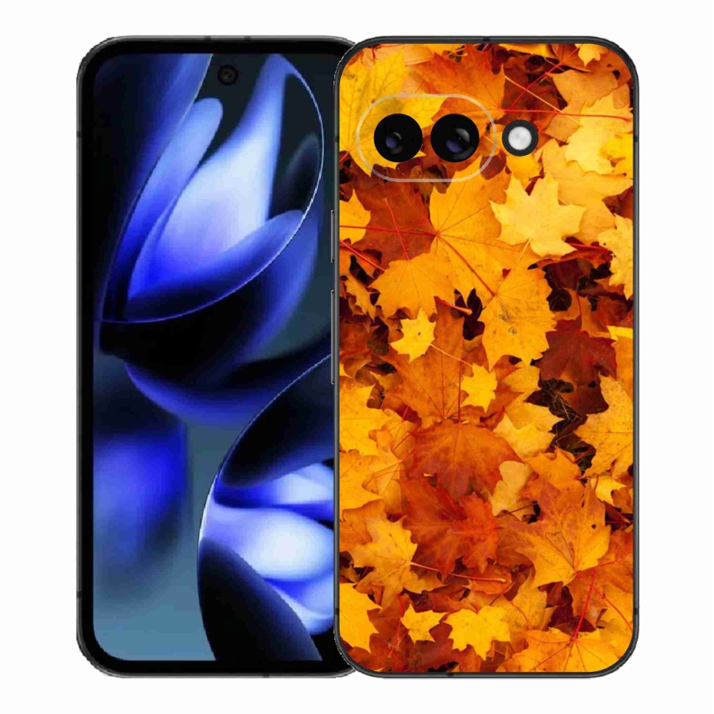 Gelový kryt mmCase na Google Pixel 9a - javorové listy
