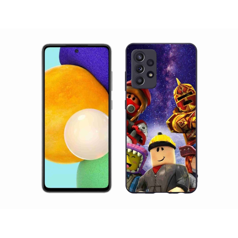 Gelový kryt mmCase na Samsung Galaxy A52/A52 5G - roblox 3
