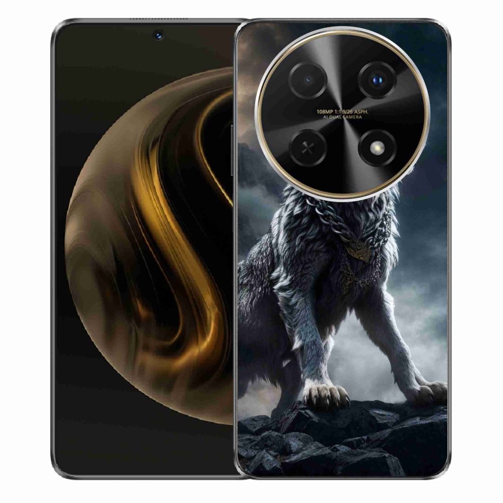 Gelový kryt mmCase na Huawei Nova 12i - vlk 1