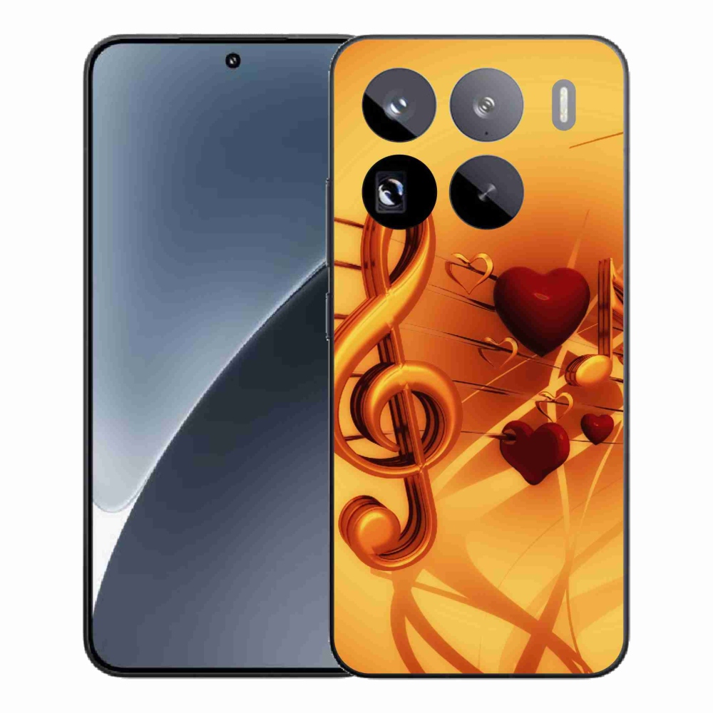 Gelový kryt mmCase na Xiaomi 15 Pro - noty
