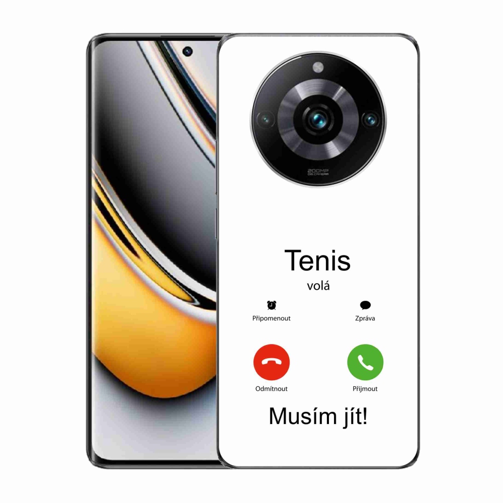 Gelový kryt mmCase na Realme 11 Pro/11 Pro+ - tenis volá bílé pozadí