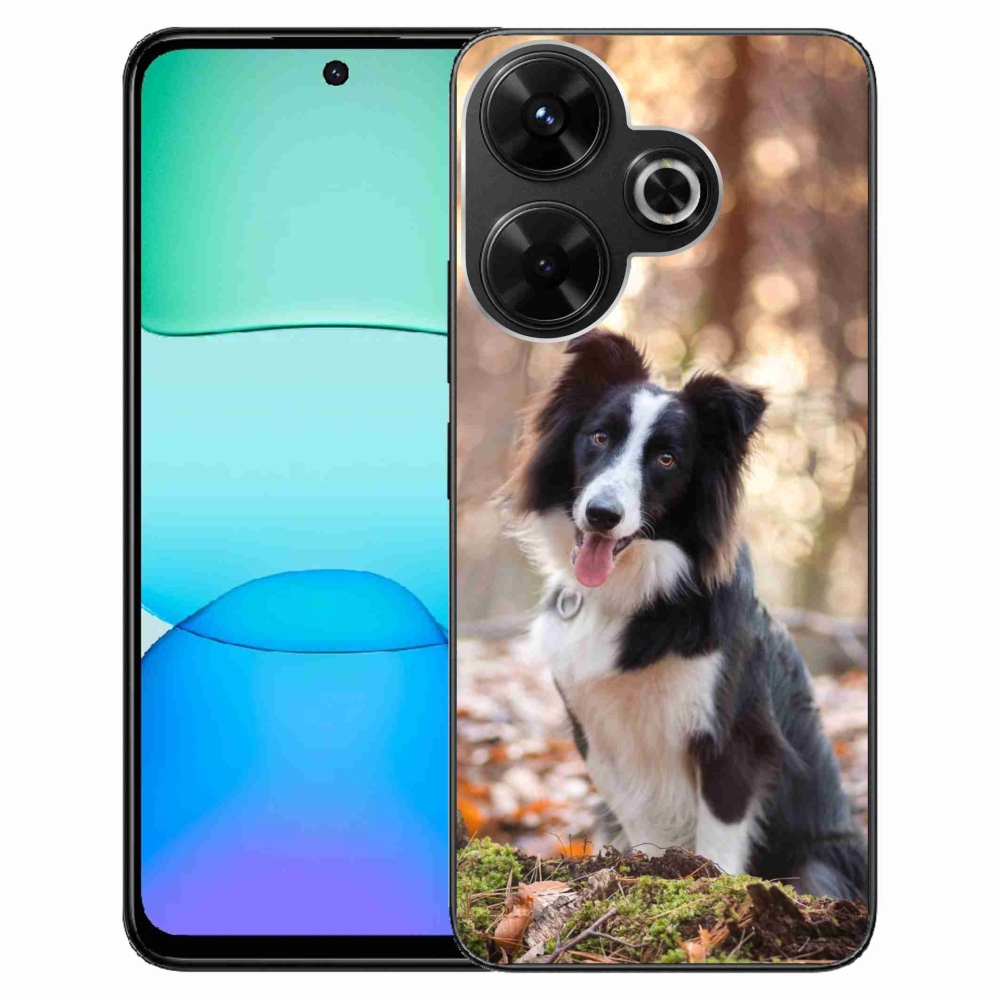 Gelový obal mmCase na Xiaomi Redmi 13 4G/Poco M6 4G - border kolie 1