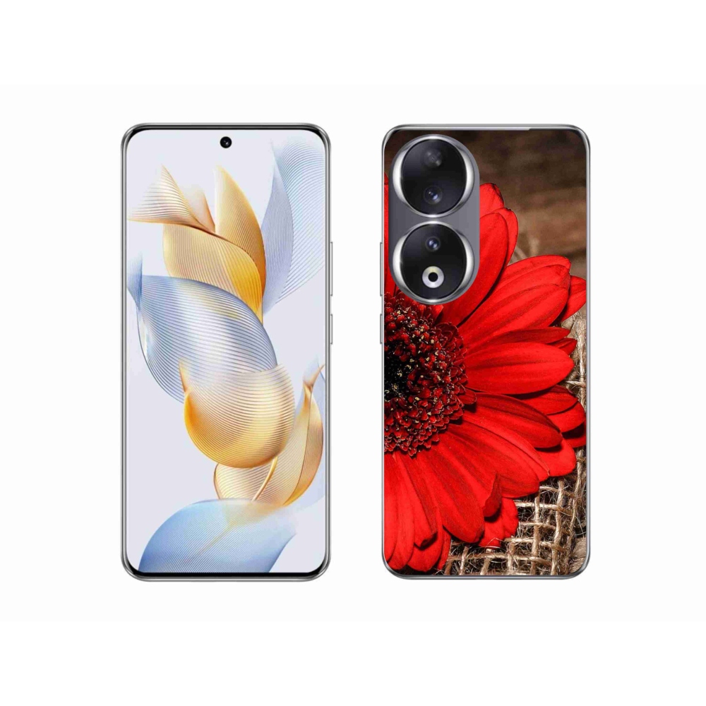 Gelový kryt mmCase na Honor 90 - gerbera