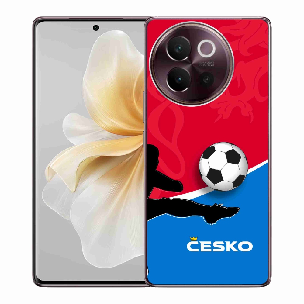 Gelový kryt mmCase na Vivo V40 Lite 5G - fotbal Česko 2