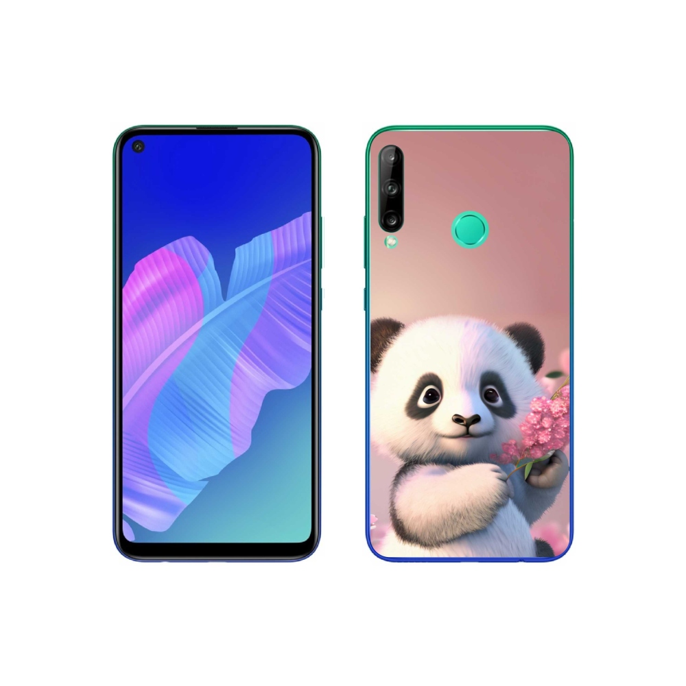 Gelový kryt mmCase na Huawei P40 Lite E - roztomilá panda