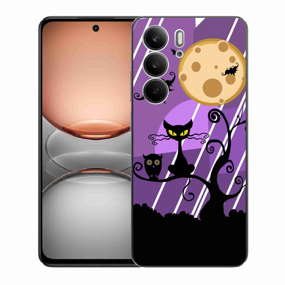 Gelový kryt mmCase na Realme C75 - halloween