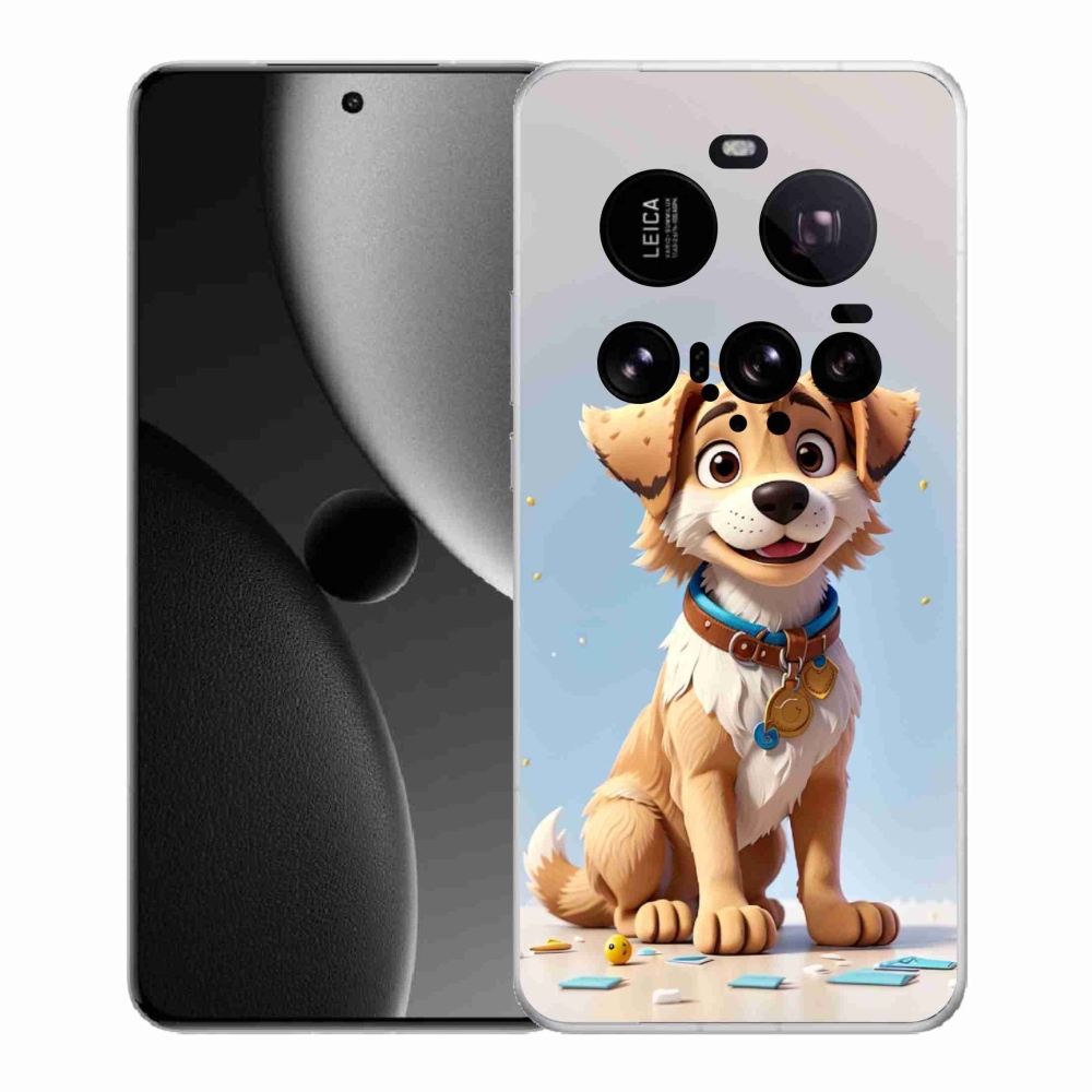 Gelový kryt mmCase na Xiaomi 15 Ultra - kreslené štěně