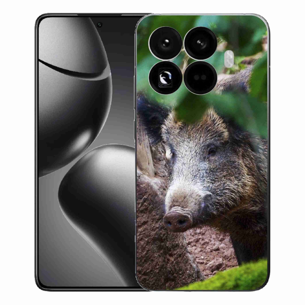 Gelový kryt mmCase na Xiaomi 15T Pro - divoké prase