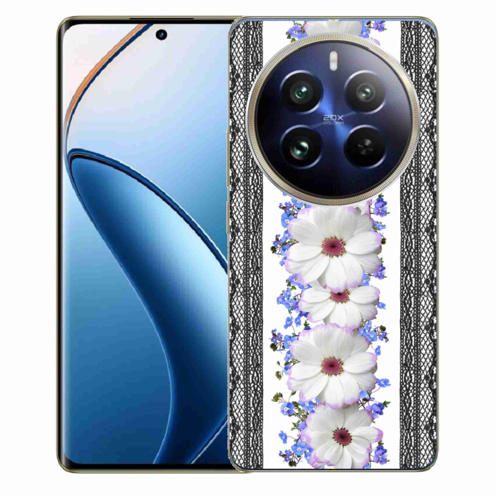 Gelový kryt mmCase na Realme 12 Pro 5G/12 Pro+ 5G - květiny 8