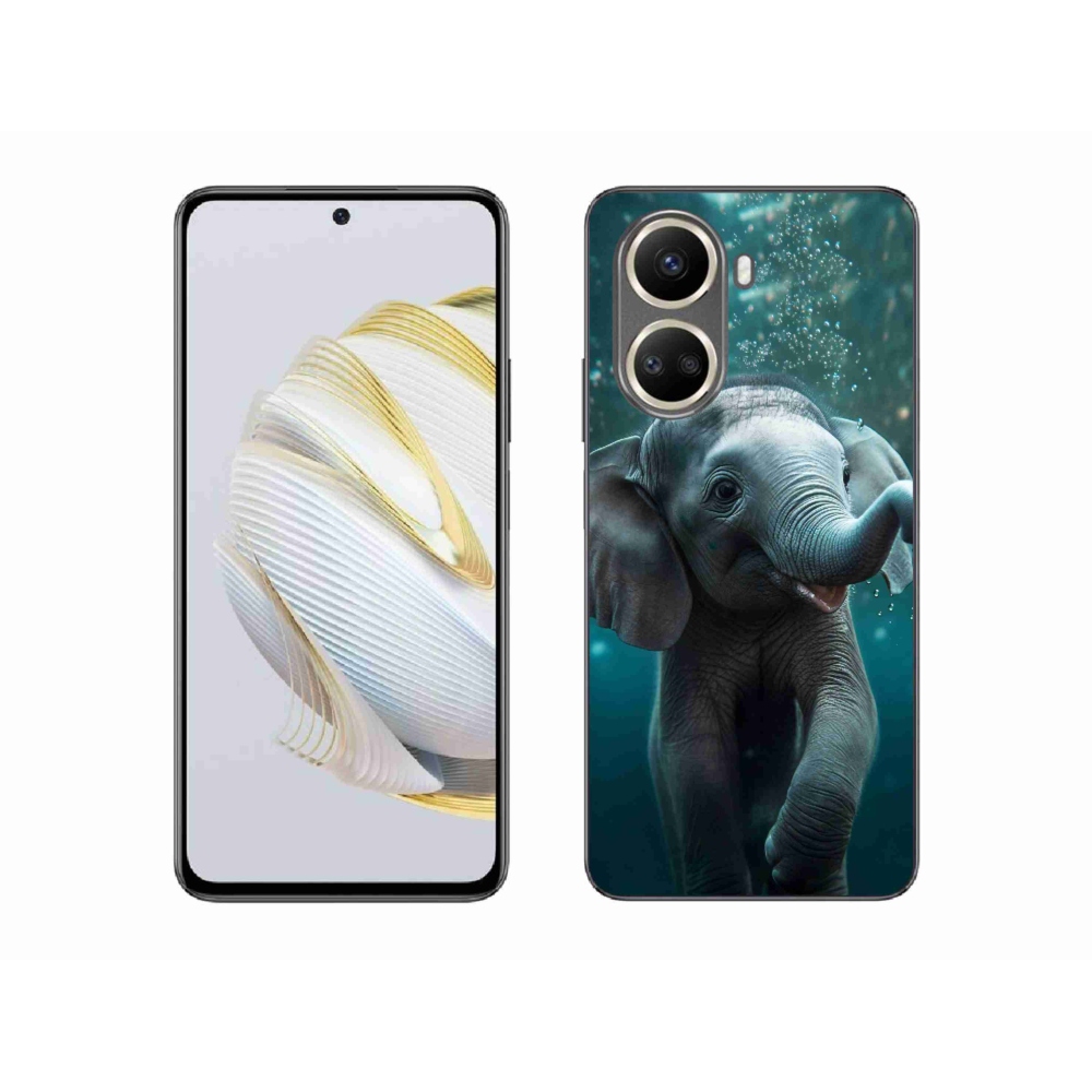 Gelový kryt mmCase na Huawei Nova 10 SE - slůně pod vodou