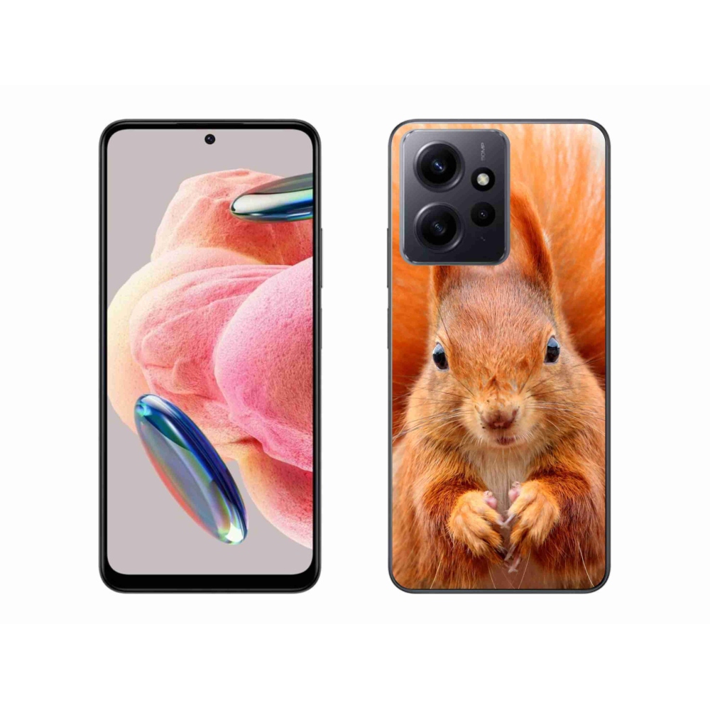 Gelový kryt mmCase na Xiaomi Redmi Note 12 4G - veverka