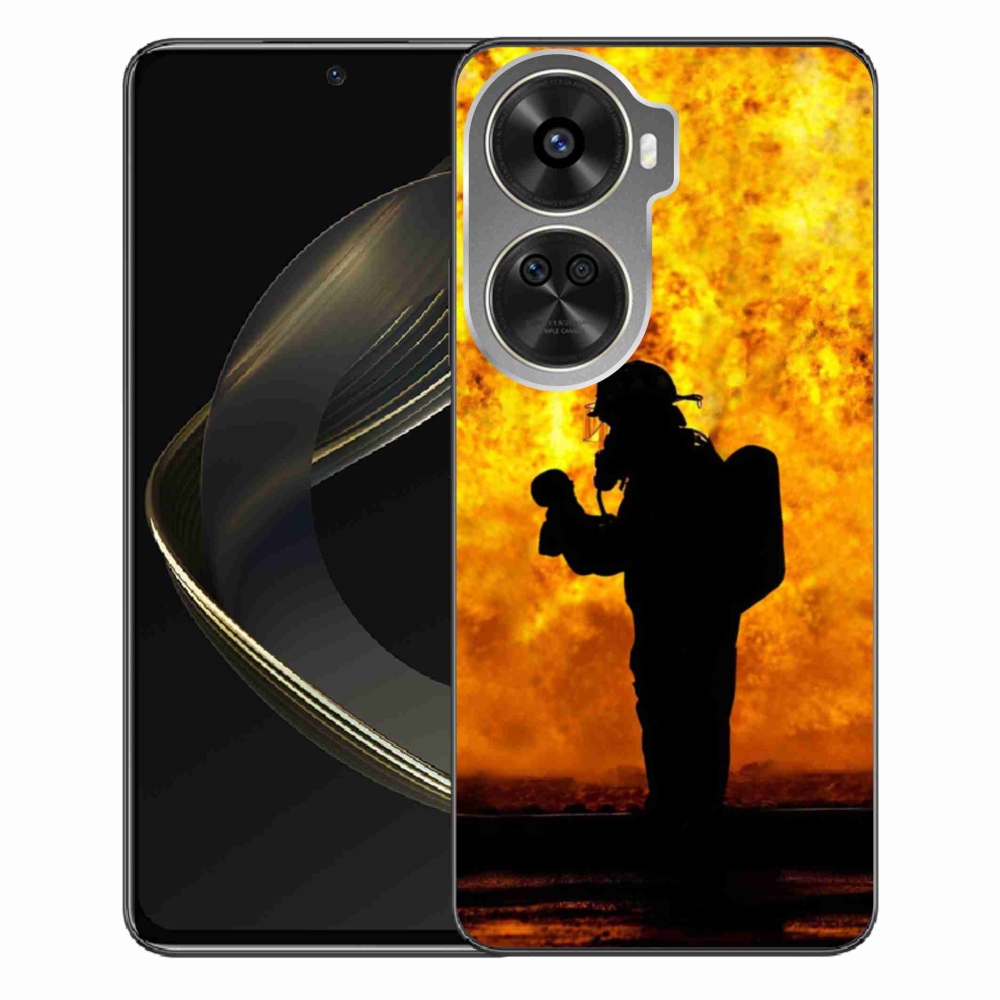 Gelový kryt mmCase na Huawei Nova 12 SE - hasič