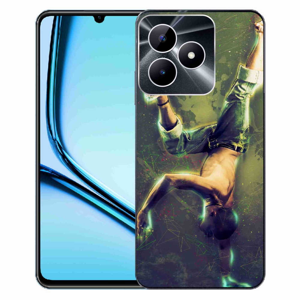 Gelový kryt mmCase na Realme Note 50 - breakdance