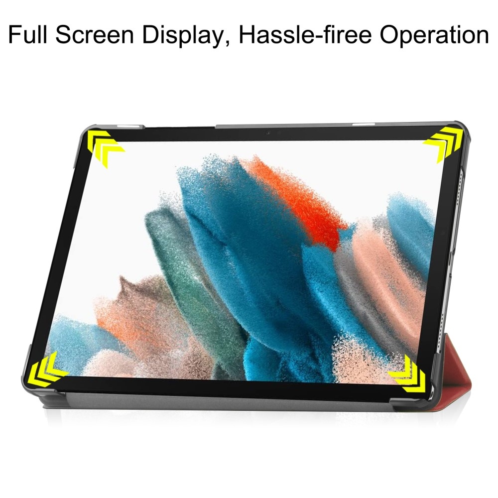 Case chytré zavírací pouzdro na Samsung Galaxy Tab A9 - vínové