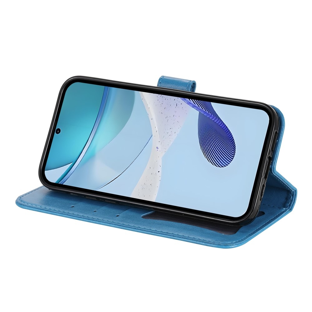 Mandala knížkové pouzdro na Realme C75 - modré