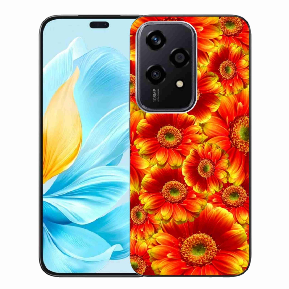 Gelový kryt mmCase na Honor 200 Lite 5G - gerbera 1