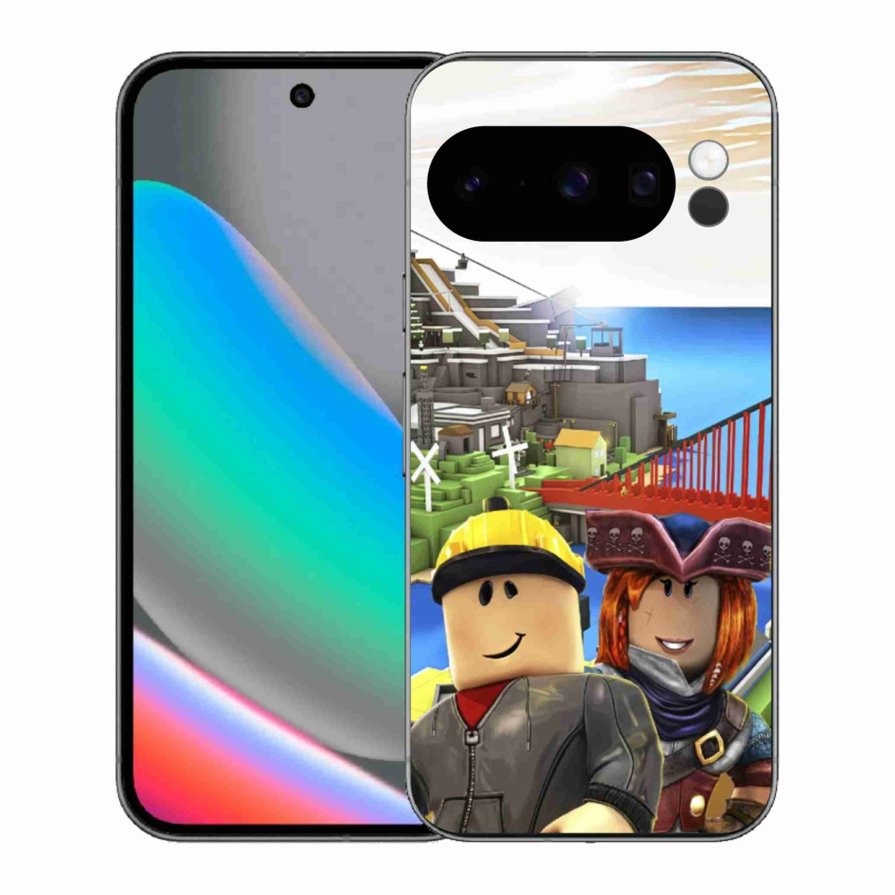 Gelový kryt mmCase na Google Pixel 10 Pro - roblox 1