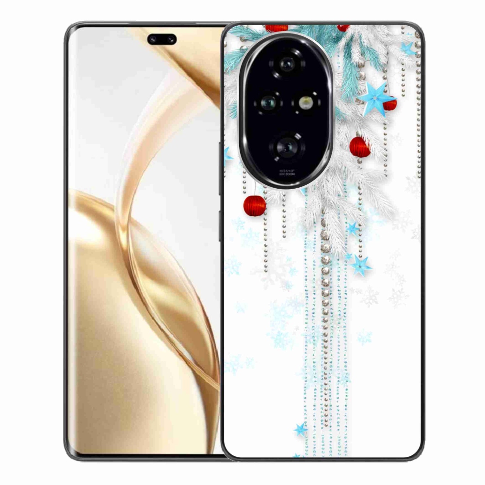 Gelový kryt mmCase na Honor 200 Pro 5G - vánoční ozdoby