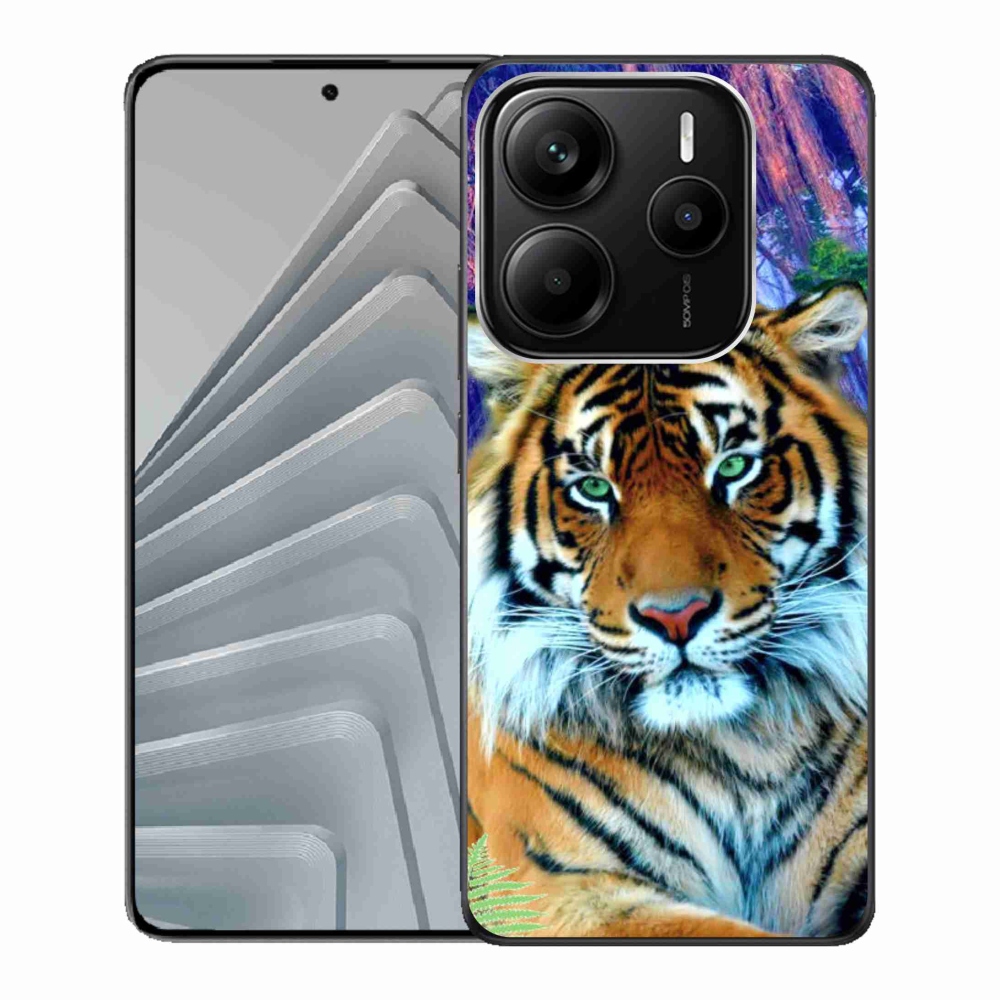 Gelový kryt mmCase na Xiaomi Redmi Note 14 5G - tygr