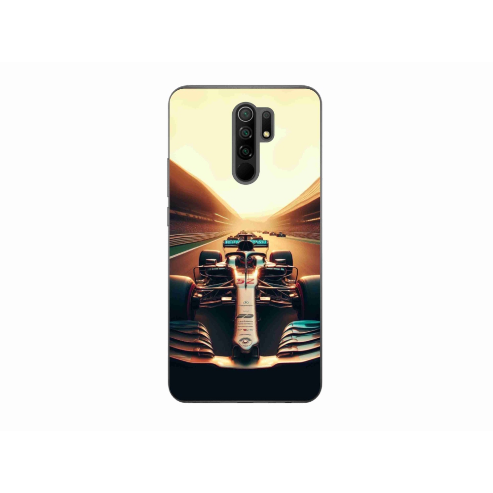 Gelový kryt mmCase na Xiaomi Redmi 9 - formule 1
