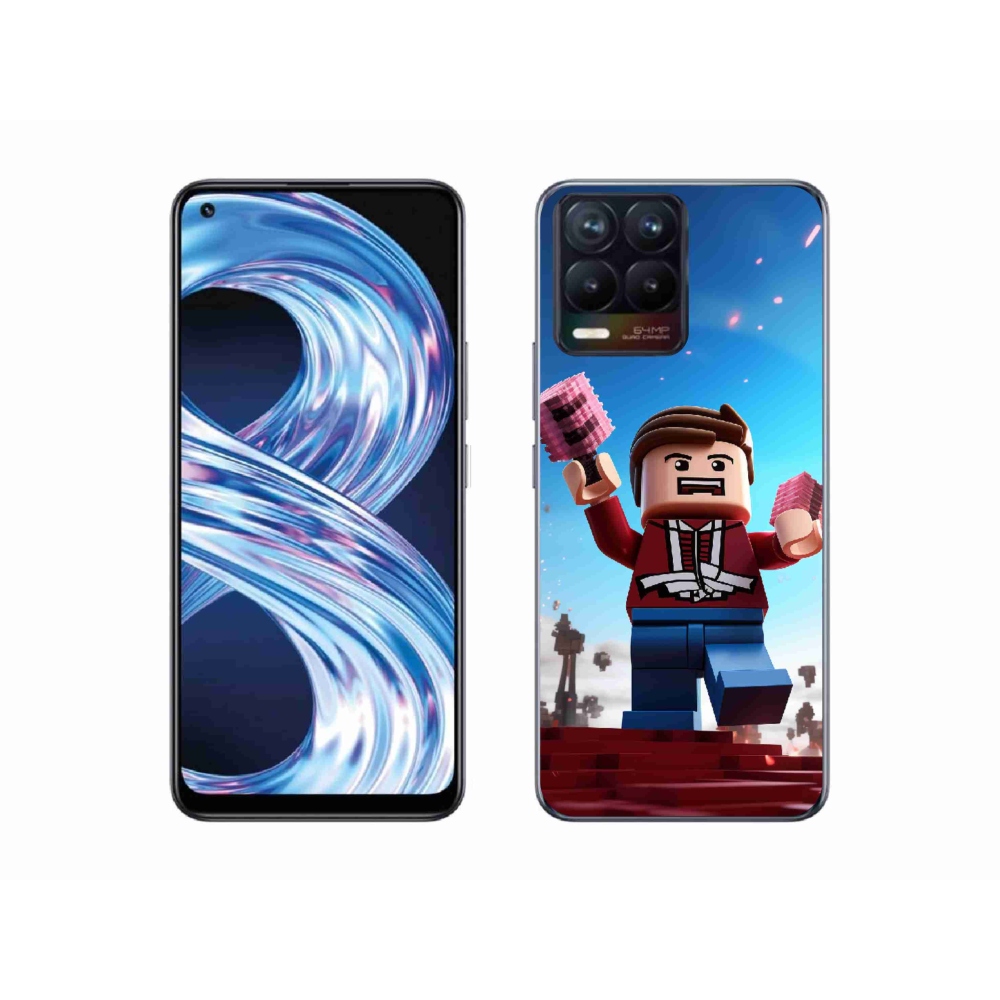 Gelový kryt mmCase na Realme 8 Pro - roblox 2