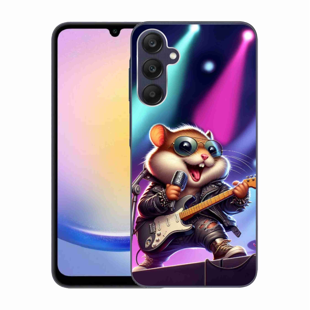 Gelový kryt mmCase na Samsung Galaxy A25 5G - křeček rocker