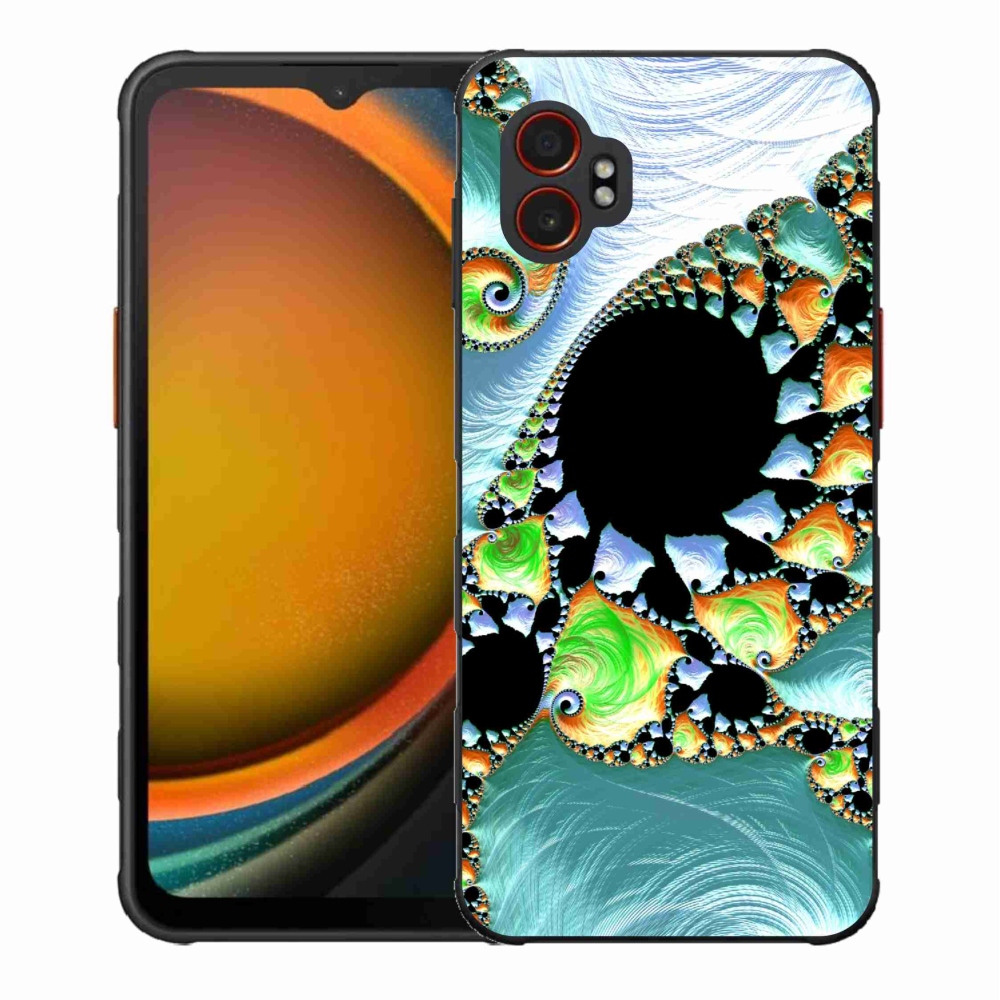 Gelový kryt mmCase na Samsung Galaxy Xcover 7 Pro - abstraktní motiv 21
