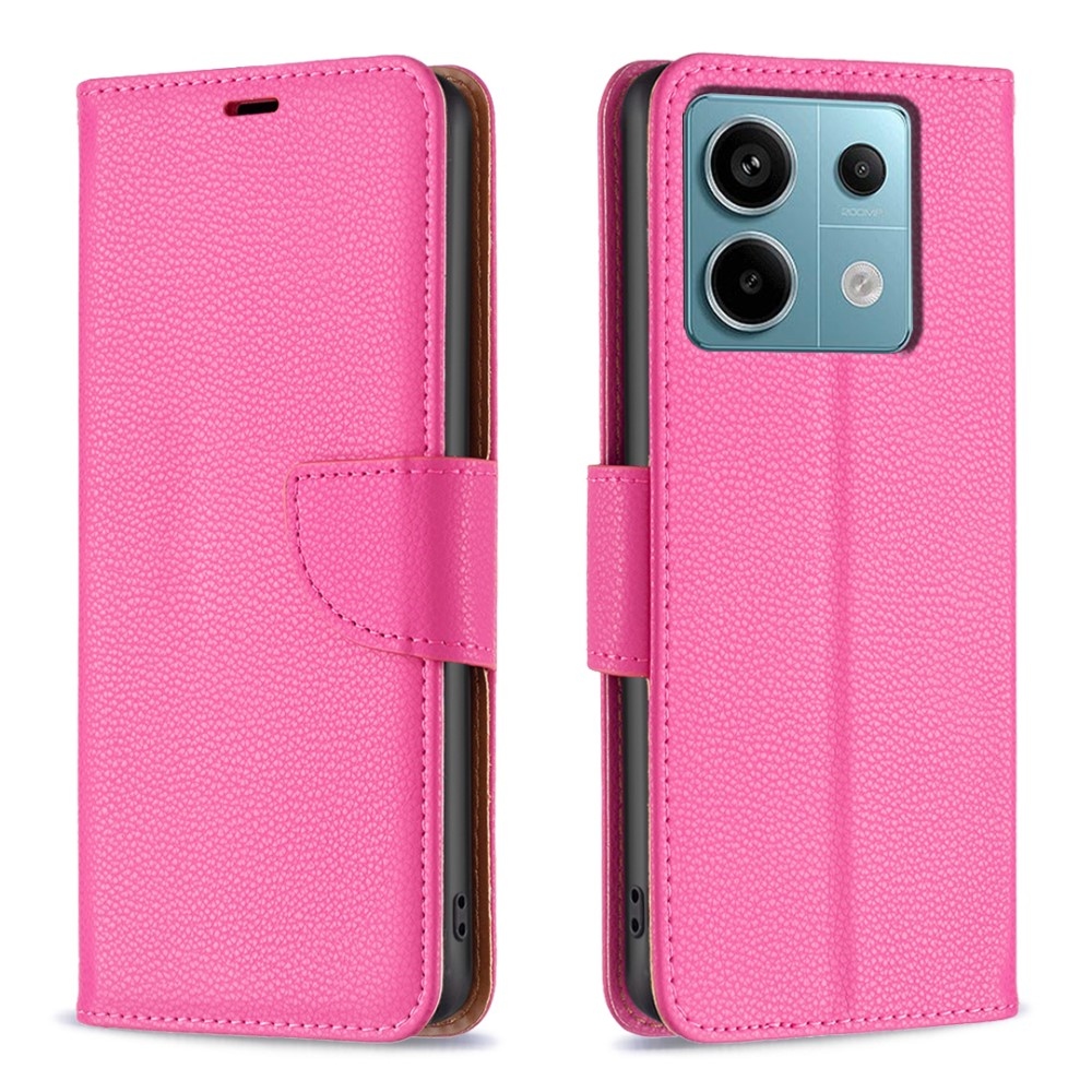 Stand knížkové pouzdro na Xiaomi Redmi Note 13 Pro 5G/Poco X6 5G - rose